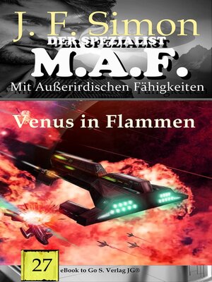 cover image of Venus in Flammen (Der Spezialist M.A.F. 27)